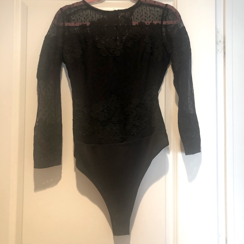 Lipsy black dressy shirt